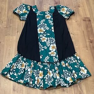 Lolenani Vintage Hawaiian Muumuu Mumu Dress - Size 22